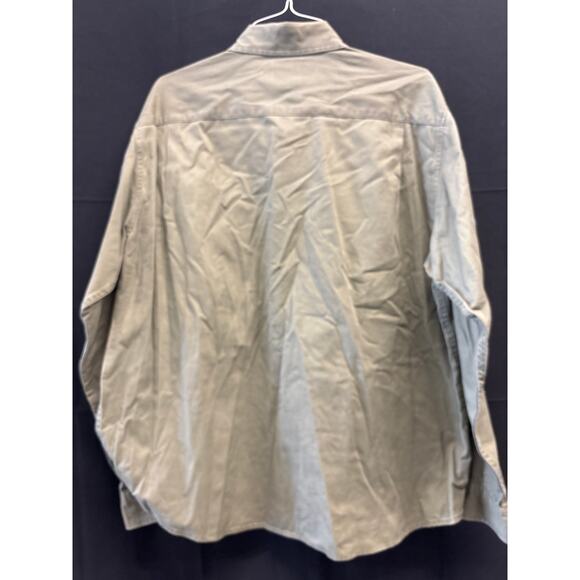 Wrangler Men’s Button Down Western XL Big & Tall Army Green - Picture 5 of 5